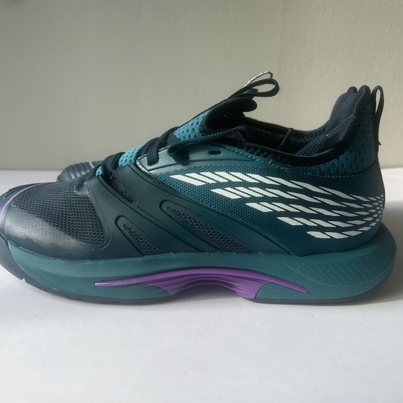 K-Swiss Speed-Trac Blue Purple Mens Pickleball Tennis Court Shoes Size 9.5 - Picture 1 of 9